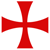 Templar Cross decoration